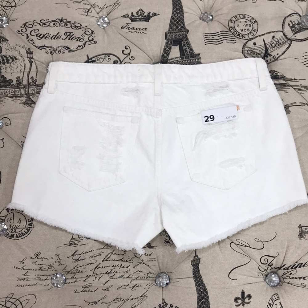 Joe's Jeans Cutoff Denim Shorts - Picture 7 of 8